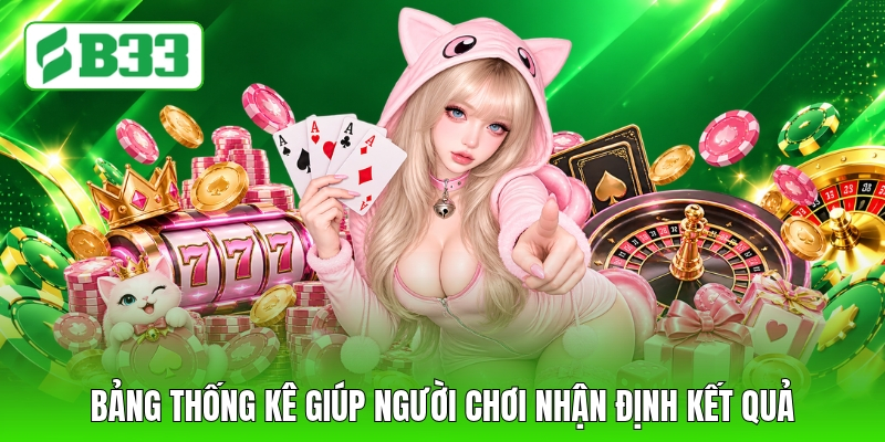 Bảng thống kê giúp người chơi nhận định kết quả