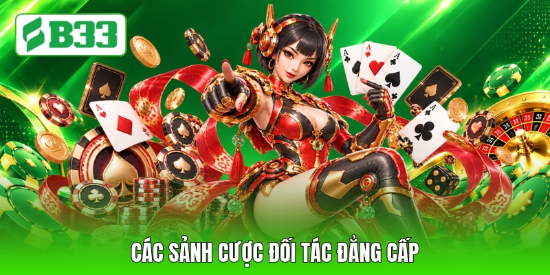 Các sảnh cược đối tác đẳng cấp