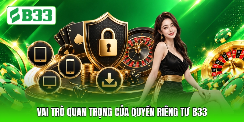Vai trò quan trọng của quyền riêng tư B33